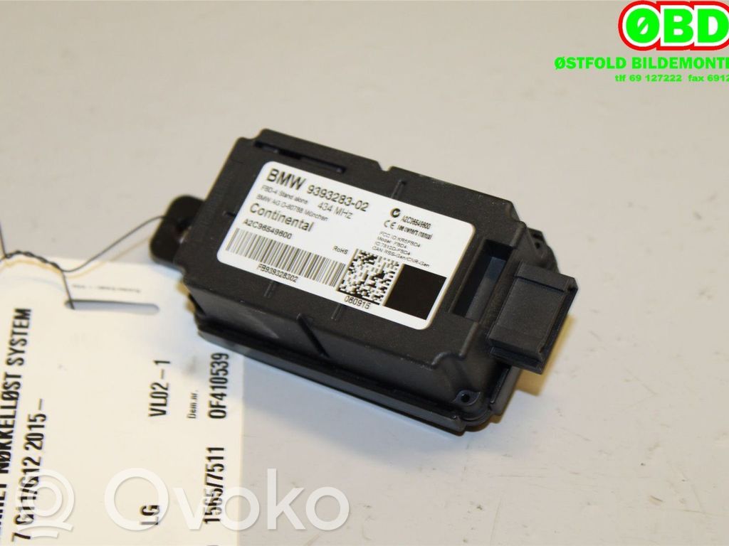 BMW 7 G11 G12 Centralina/modulo keyless go 