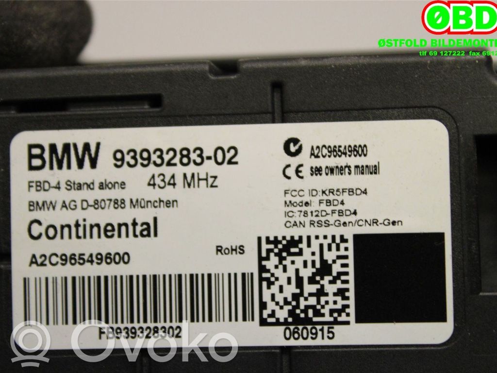 BMW 7 G11 G12 Beraktės sistemos KESSY (keyless) valdymo blokas/ modulis