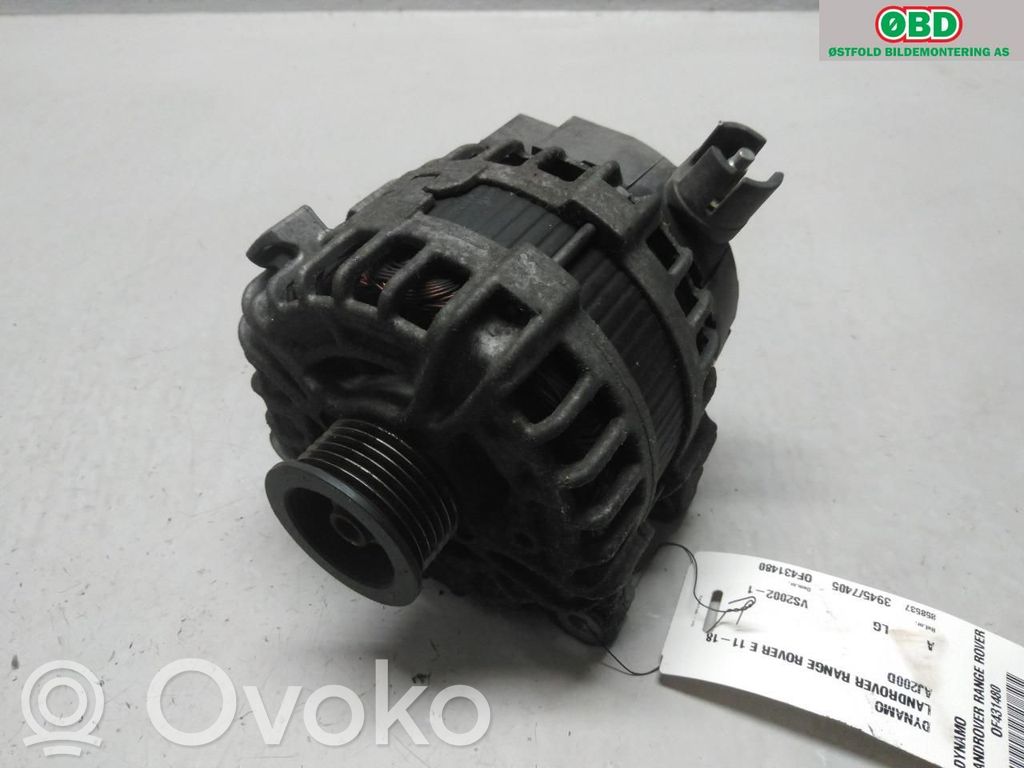Land Rover Range Rover Evoque L538 Generatore/alternatore 