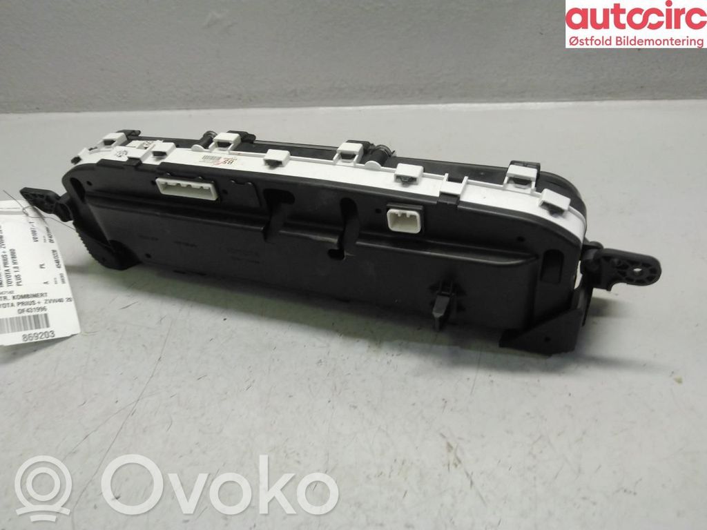 Toyota Prius+ (ZVW40) Spidometrs (instrumentu panelī) 
