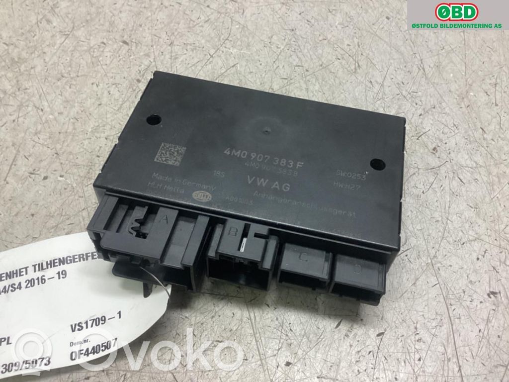Audi A4 S4 B9 Tow bar trailer control unit/module 