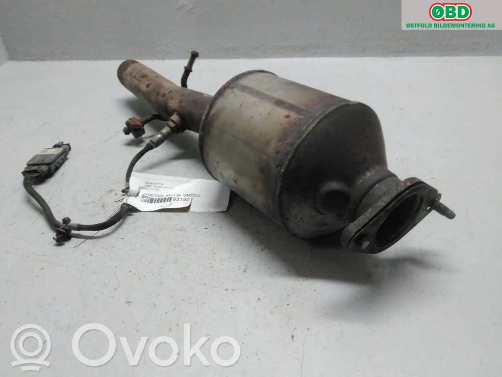 Ford Transit Catalyst/FAP/DPF particulate filter 