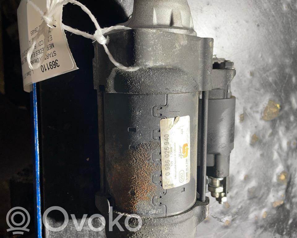 Starteris   0061514501,12V17KW,4280005510,6519060026,6519064500,986025940,A0061514501,A6519060026,A6519064500,LRS02487