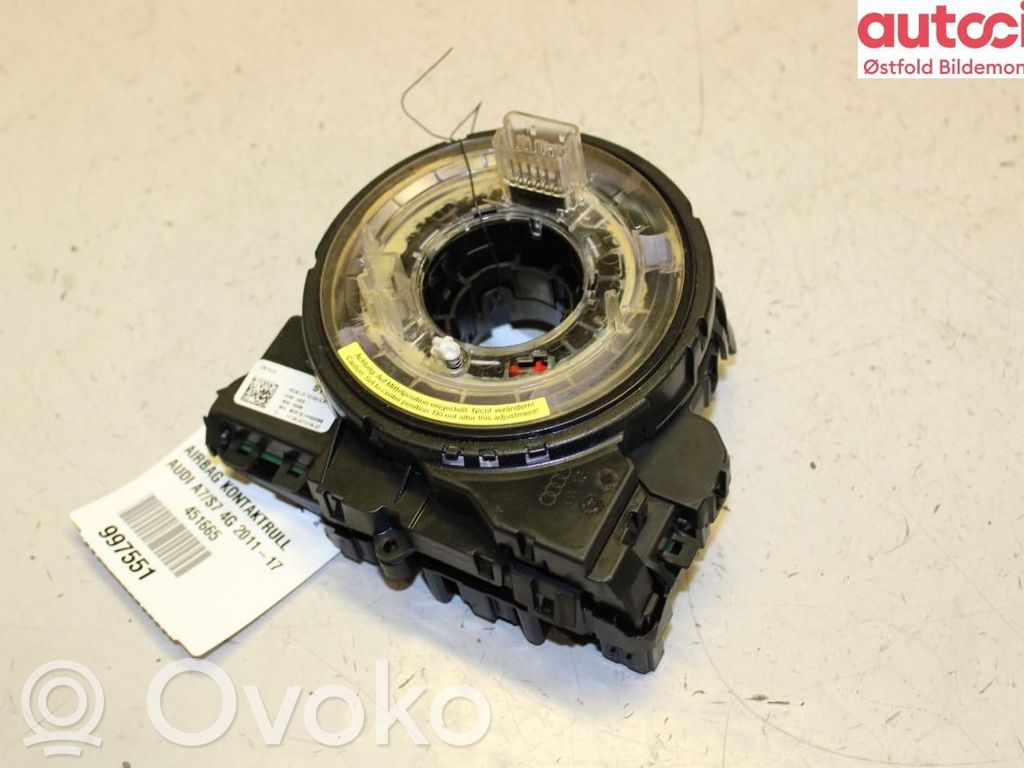 Audi A7 S7 4G Inel glisant airbag (inel SRS) 