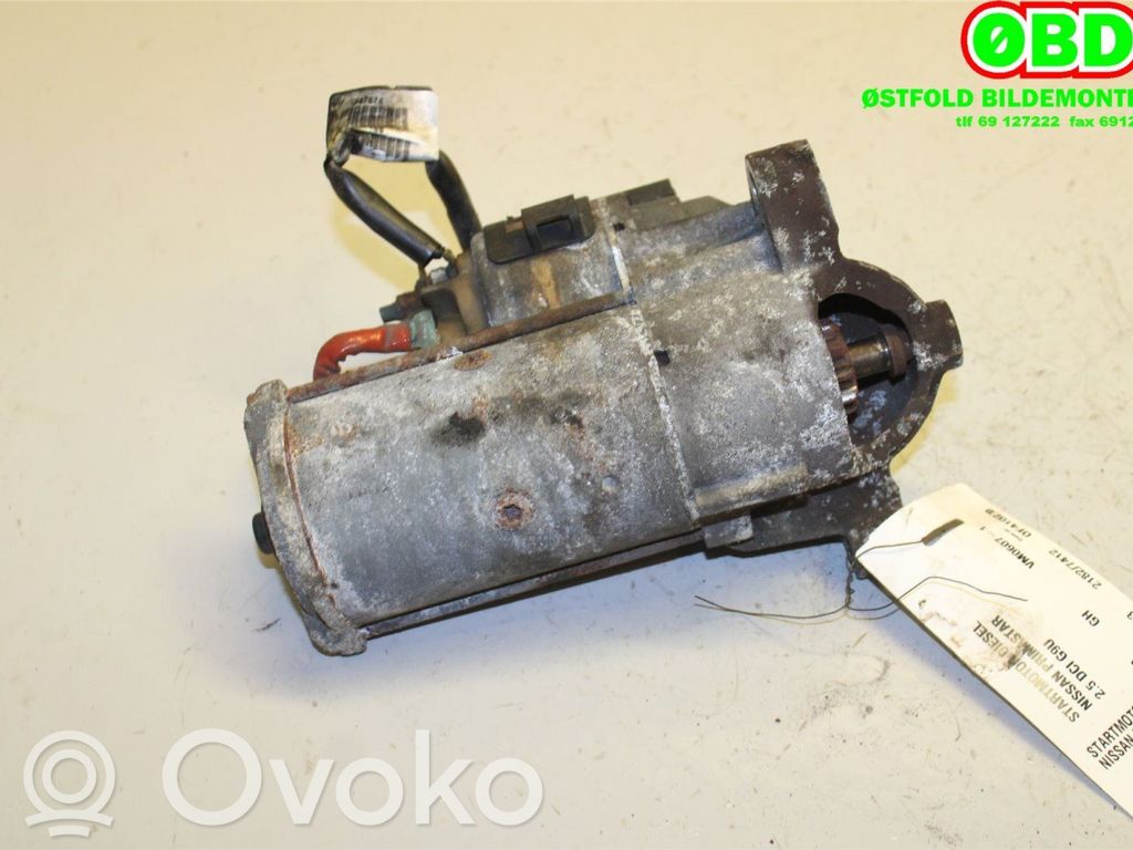 Nissan Primastar Motor de arranque 