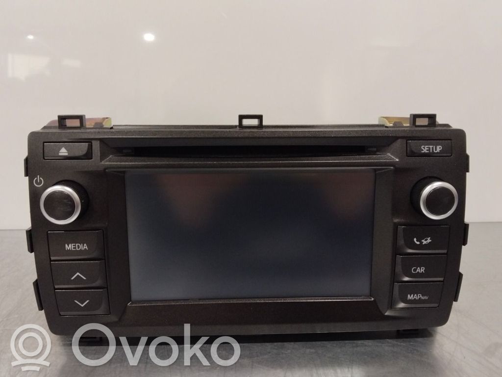 Toyota Auris E180 Unità principale autoradio/CD/DVD/GPS 