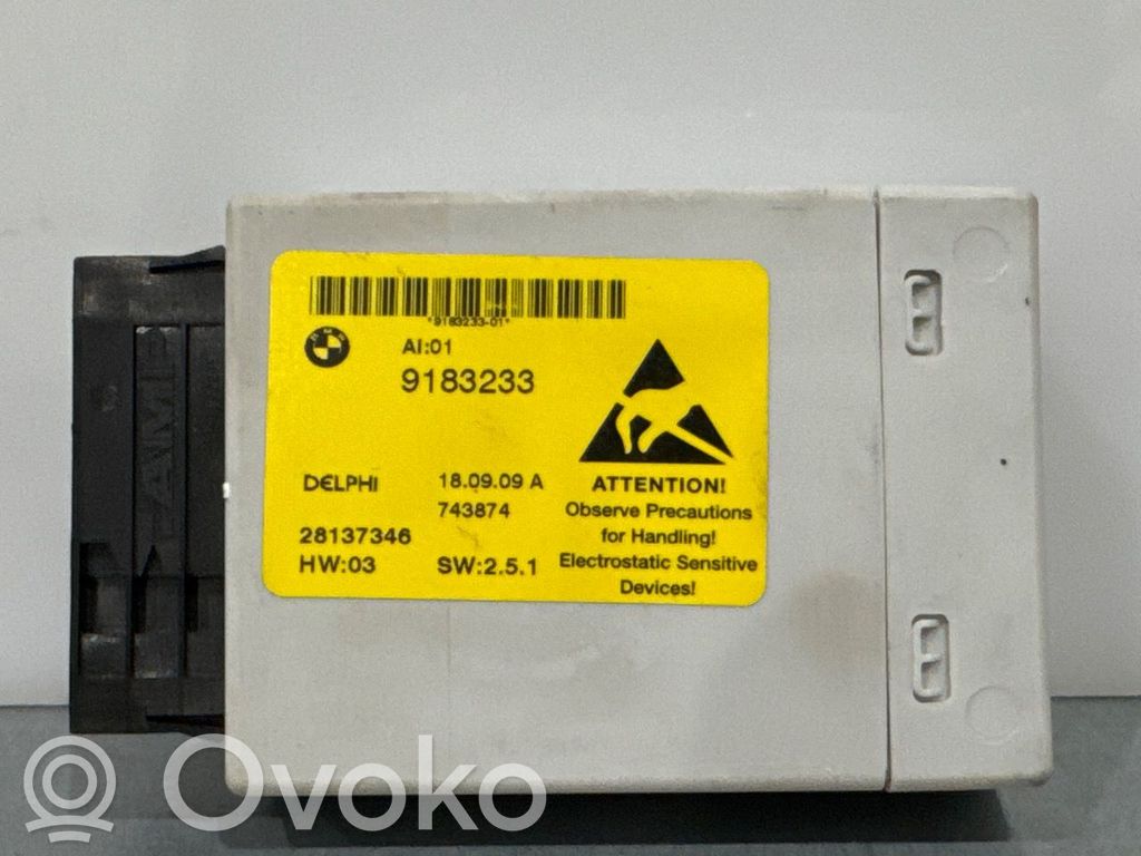 Other control units/modules   61319183233,9183233,9183233,28137346,61319183233,9183233