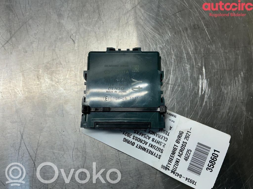 Suzuki Across Otras unidades de control/módulos 