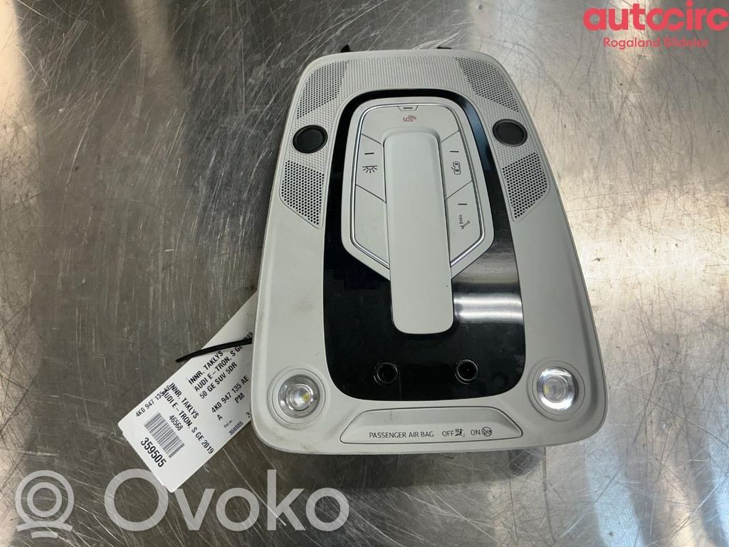 Audi e-tron Comutator lumini bord 