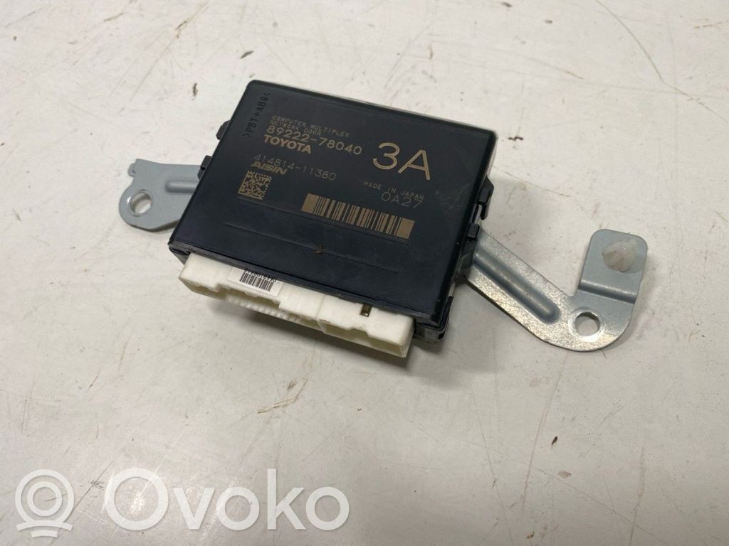 Lexus NX Unitate/modul comandă hayon/portbagaj 