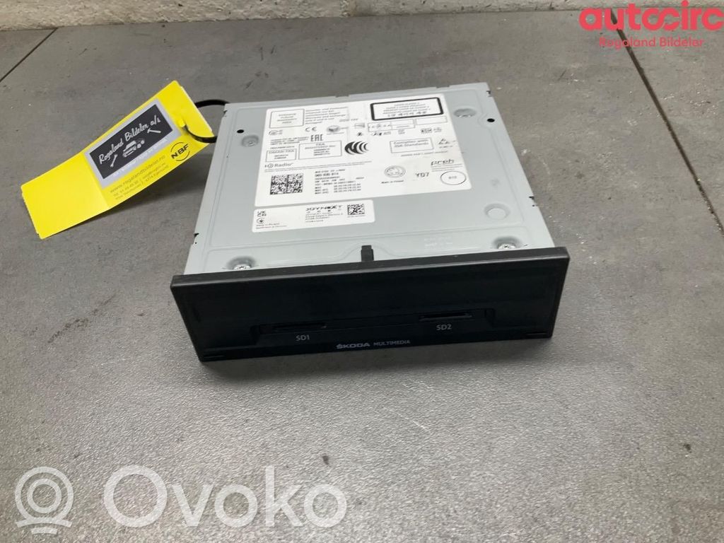 Skoda Octavia Mk3 (5E) Panel / Radioodtwarzacz CD/DVD/GPS 