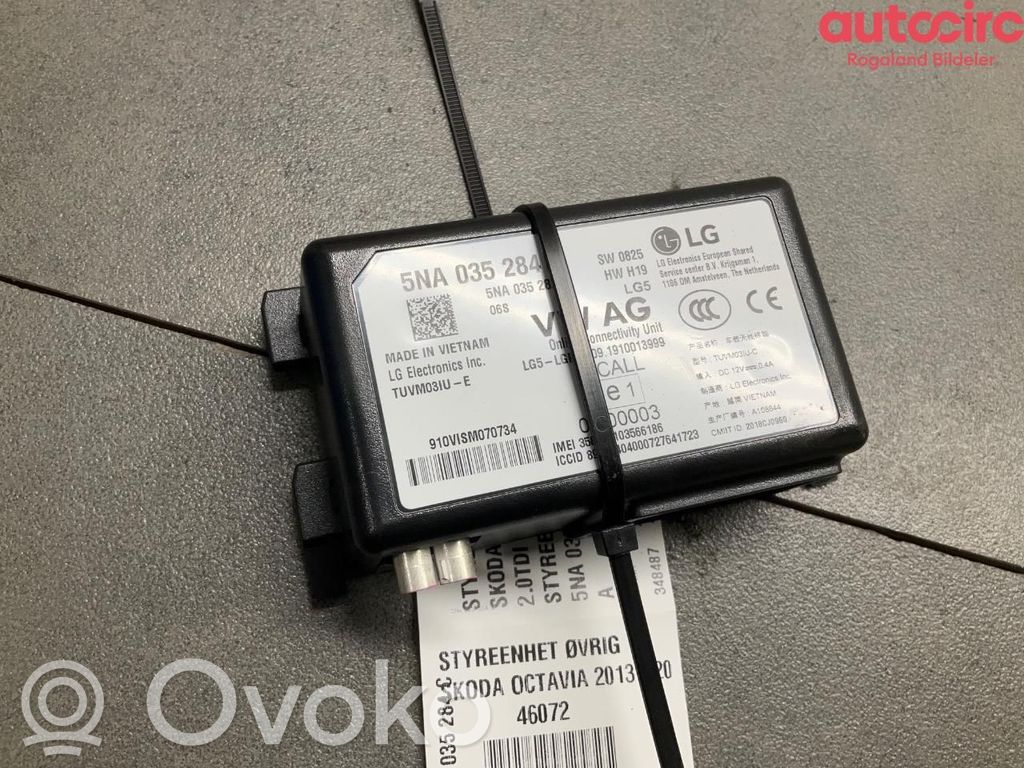Skoda Octavia Mk3 (5E) Altre centraline/moduli