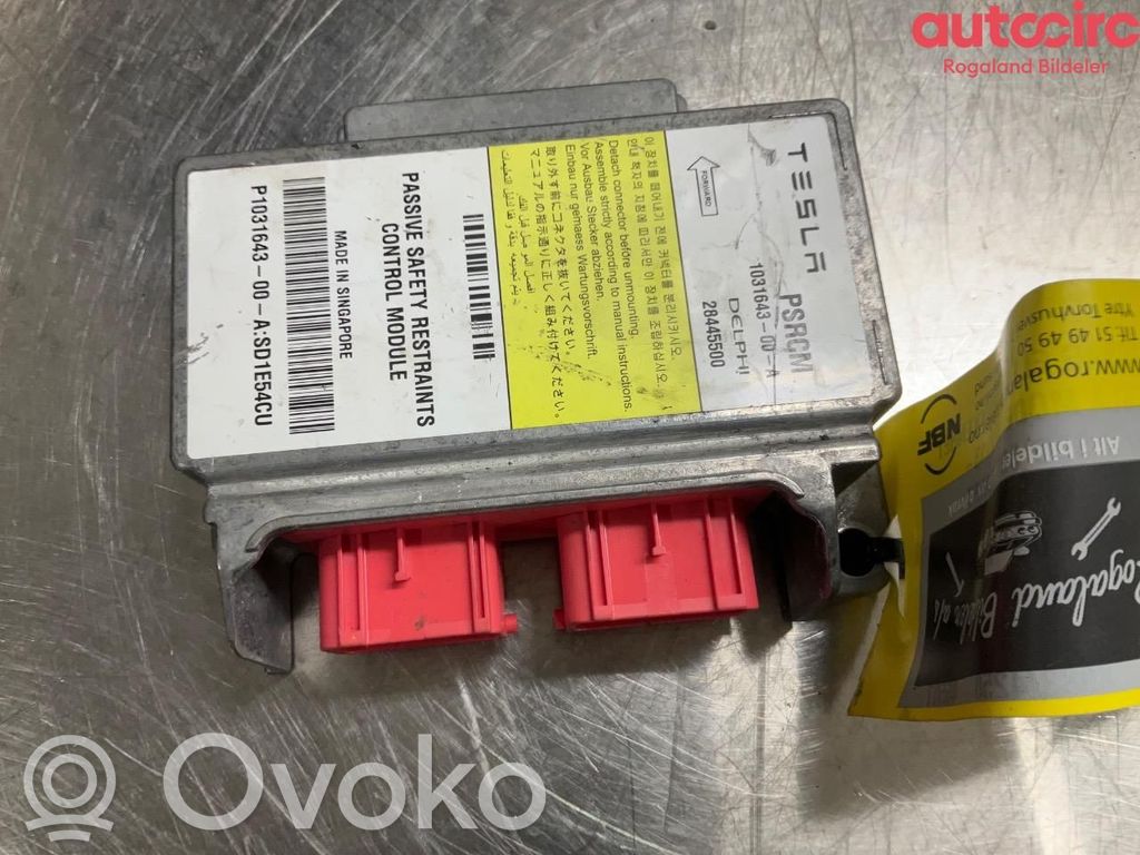 Module de contrôle airbag   103164300A,103164300A,103164300A,103164300A