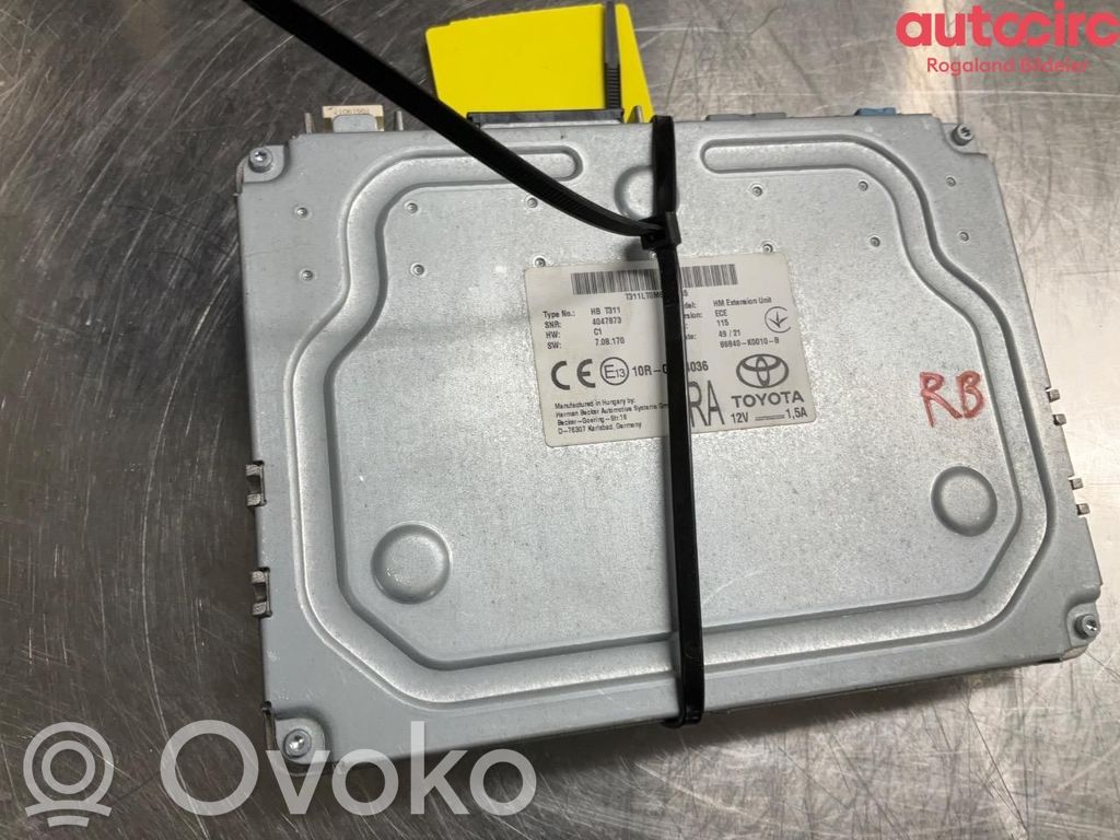 Toyota RAV 4 (XA50) Unitate principală radio/CD/DVD/GPS 