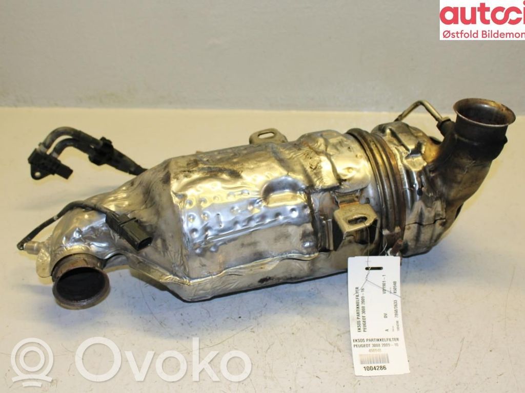 Peugeot 3008 I Filtro antiparticolato catalizzatore/FAP/DPF 