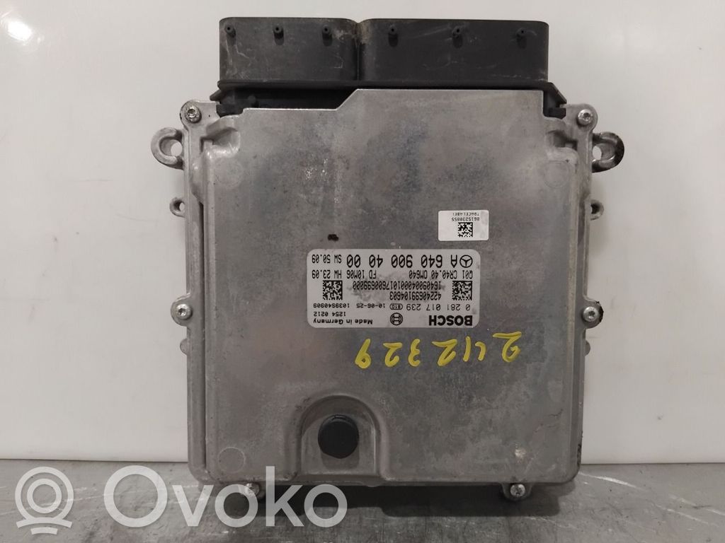 Mercedes-Benz A W169 Unitate control motor/modul ECU 