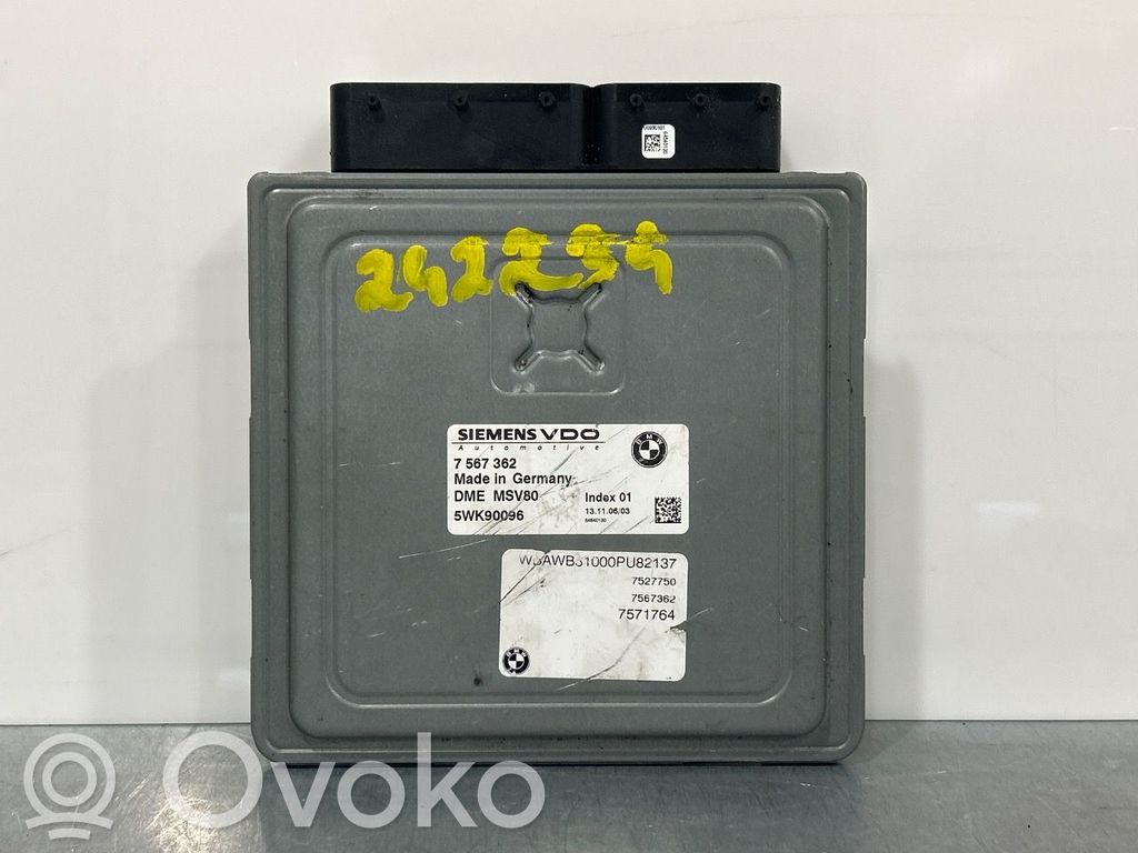 BMW 3 E90 E91 Galios (ECU) modulis 