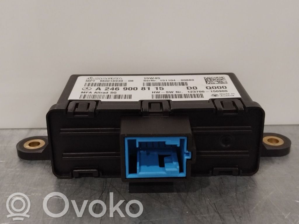 Mercedes-Benz B W246 W242 Centralina/modulo ECU ripartitore di coppia 
