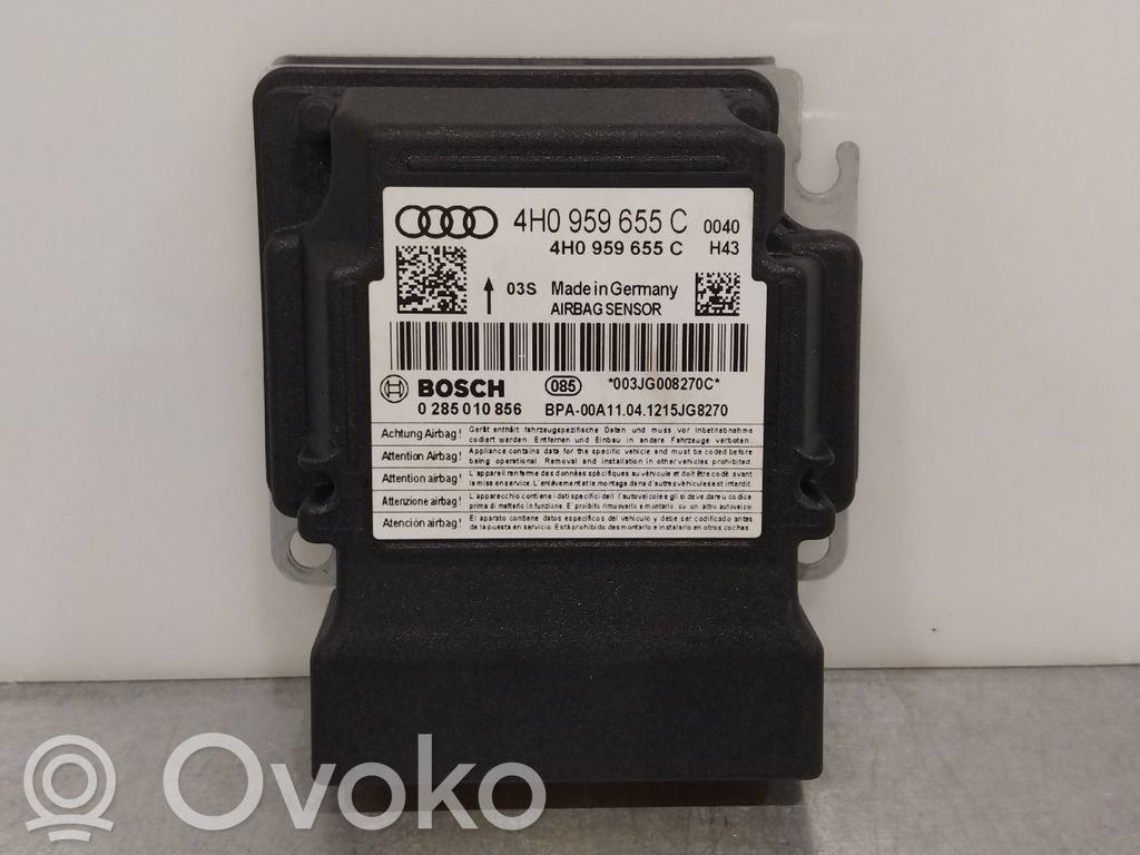 Audi A6 S6 C7 4G Centralina/modulo airbag