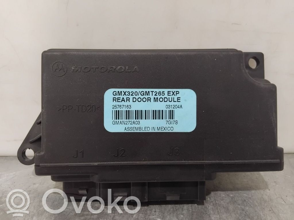 Cadillac CTS Unidad de control/módulo de la puerta 