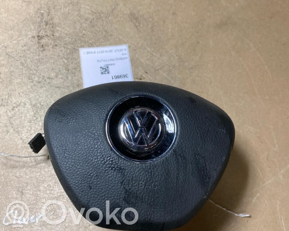 Volkswagen e-Golf Steering wheel airbag 