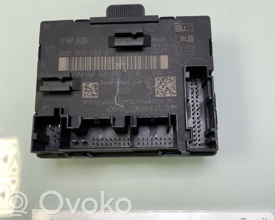 Door control unit/module   5Q0959593B,5Q0959593E,5Q0959593EZ00,5Q0959595BZ00