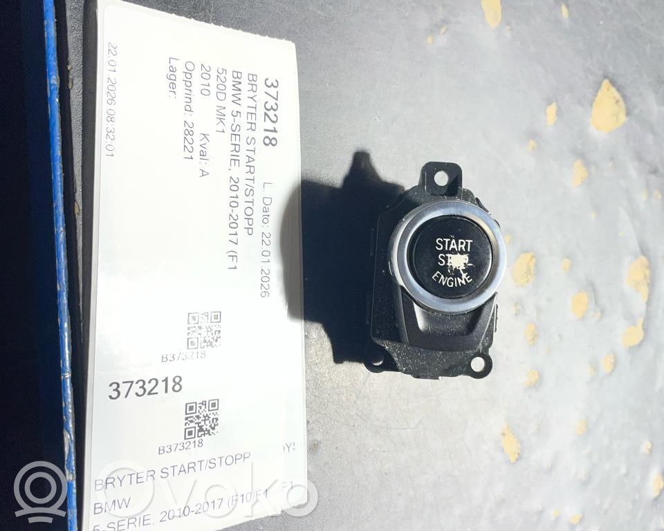 BMW 5 F10 F11 Engine start stop button switch 