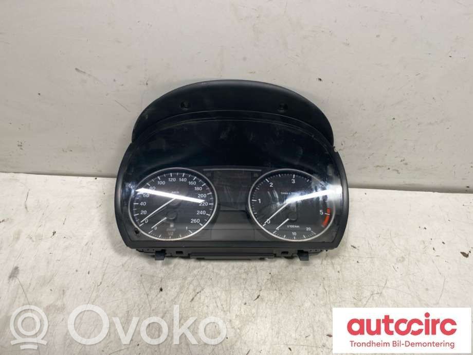 BMW 3 E90 E91 Spidometrs (instrumentu panelī) 