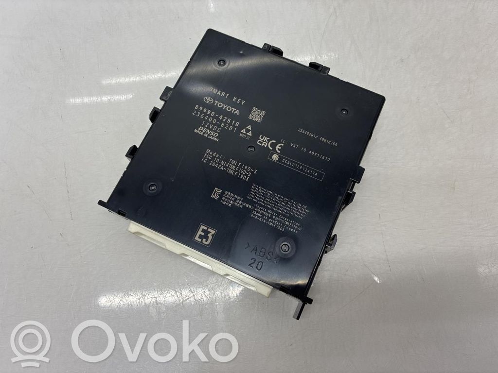 Toyota bZ4X Module de contrôle sans clé Go 