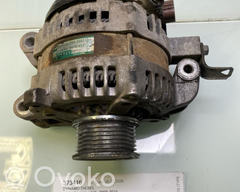 Toyota Avensis T270 Alternador 