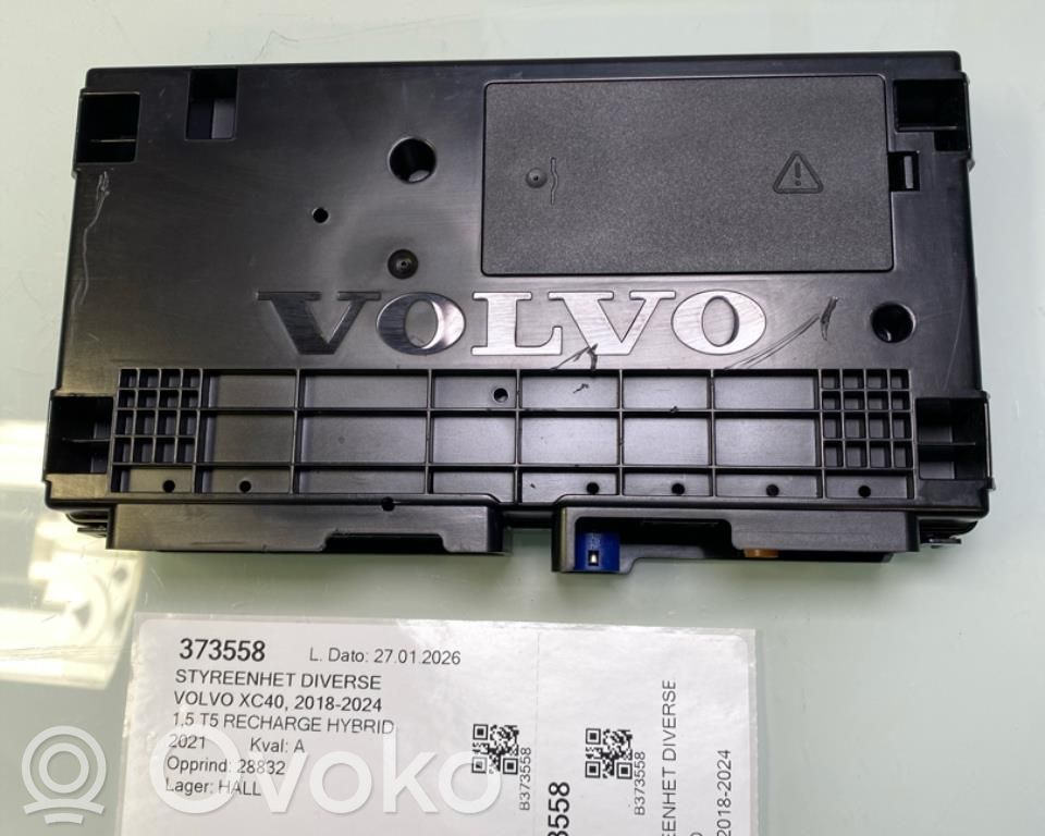 Volvo XC40 Other control units/modules 