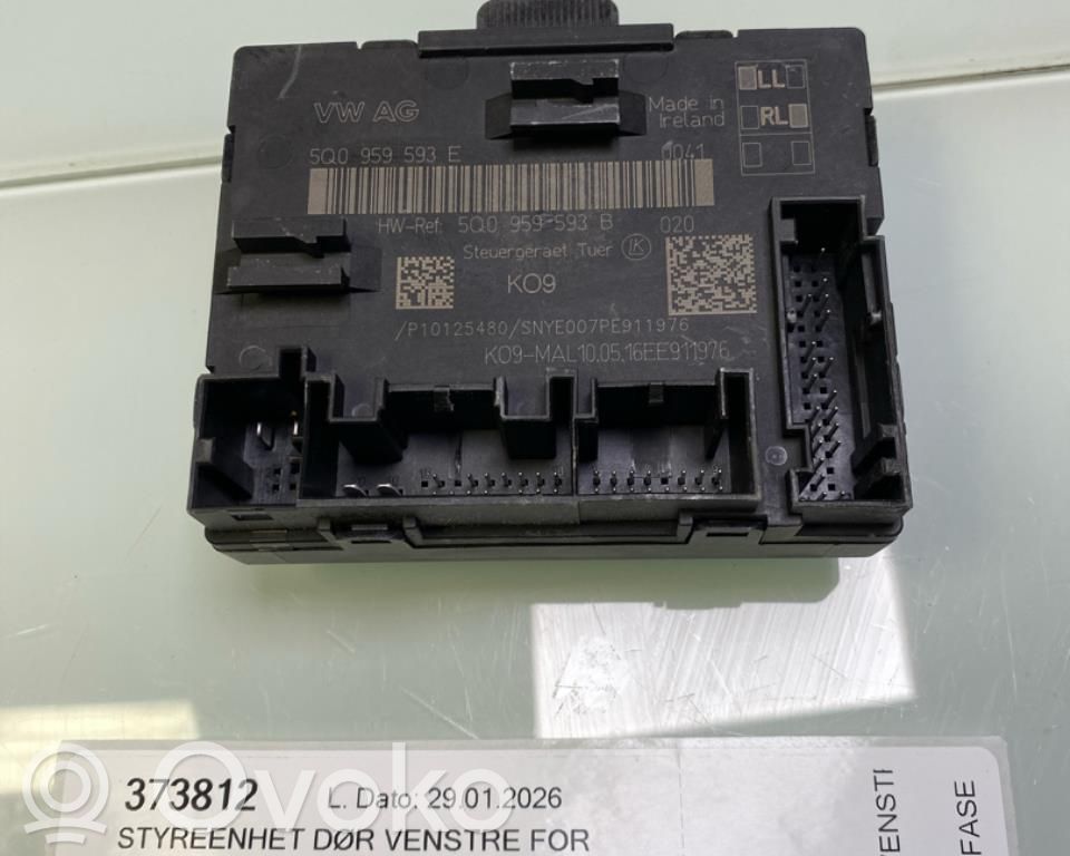 Volkswagen Golf VII Door control unit/module 