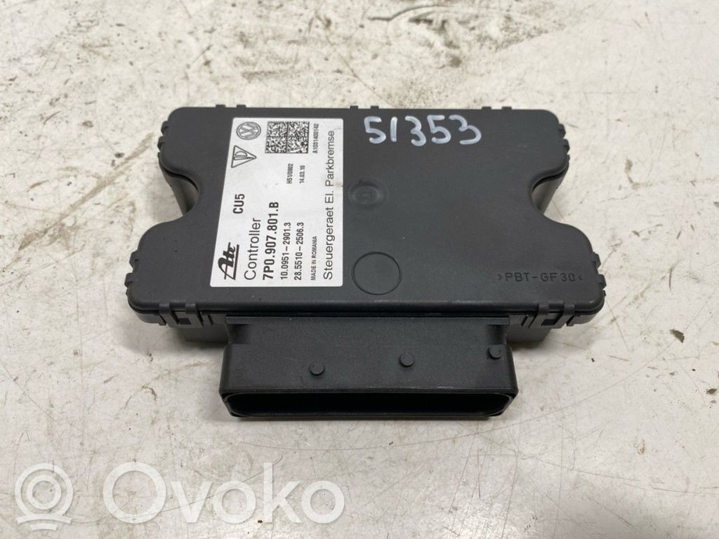 Porsche Cayenne (92A) Module de commande de frein à main 