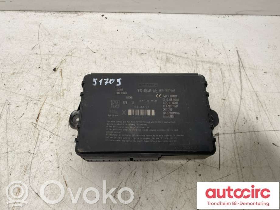 Land Rover Range Rover Evoque L538 Keyless (KESSY) go control unit/module 