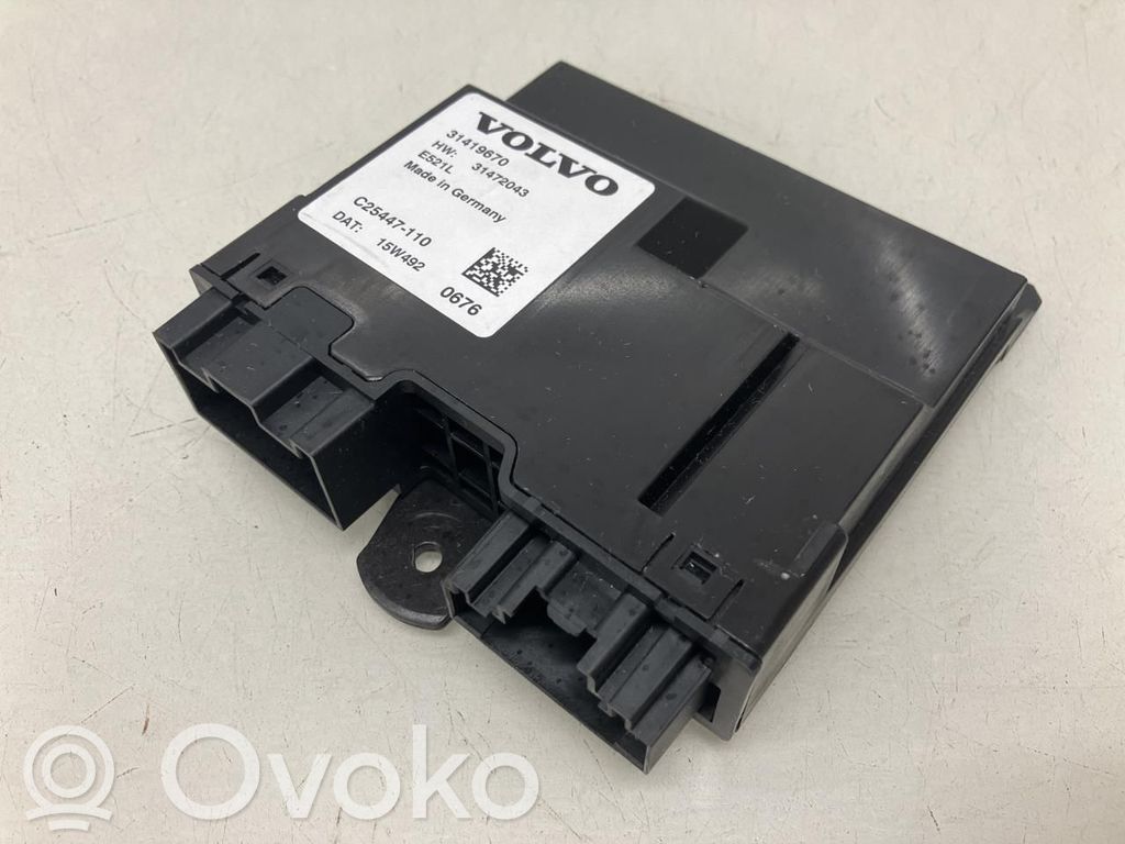 Volvo XC90 Tailgate/trunk control unit/module 