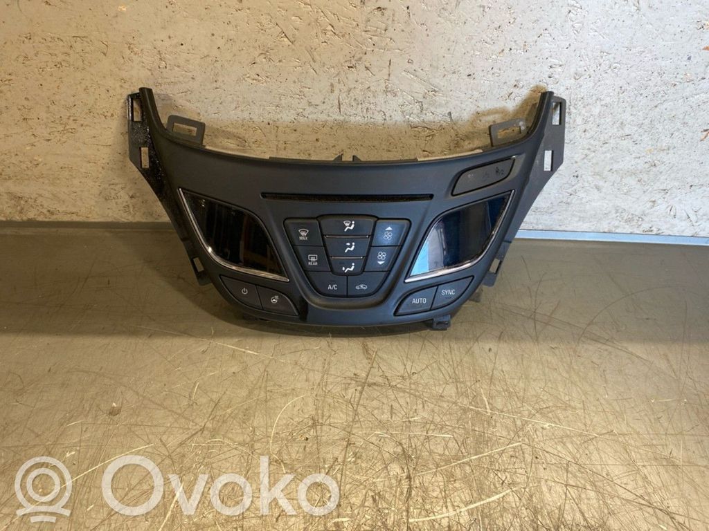 Opel Insignia A Console centrale, commande chauffage/clim 