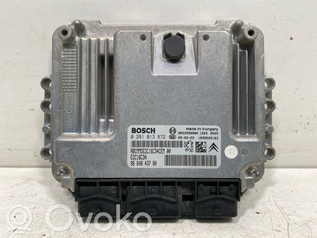 Peugeot Partner Engine control unit/module ECU 