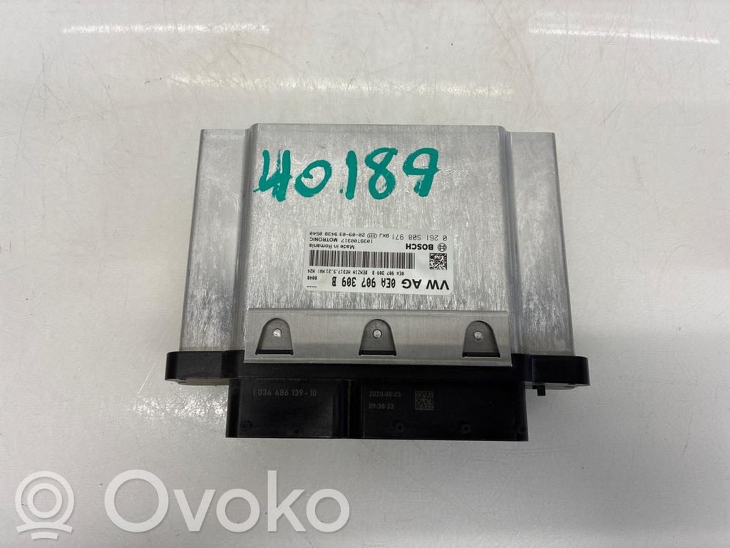 Skoda Citigo Unité de commande, module ECU de moteur 