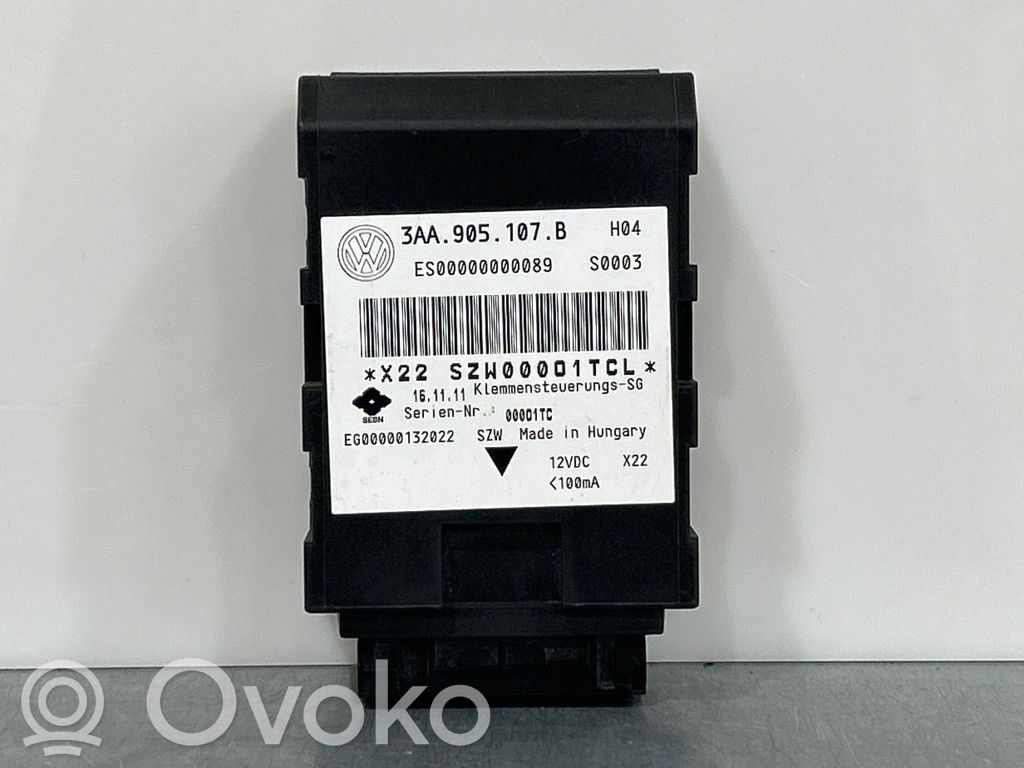 Autres unités de commande / modules   3AA905107B,3AA905107B,3AA905107B,3AA905107B