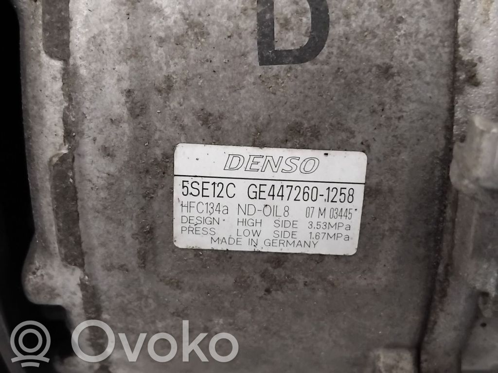 Toyota Avensis T270 Compresor (pompă) aer condiționat (A/C) 