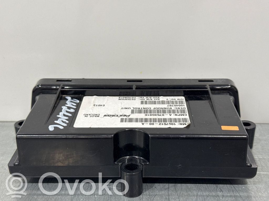 Tesla Model S Unité de commande / module de toit ouvrant