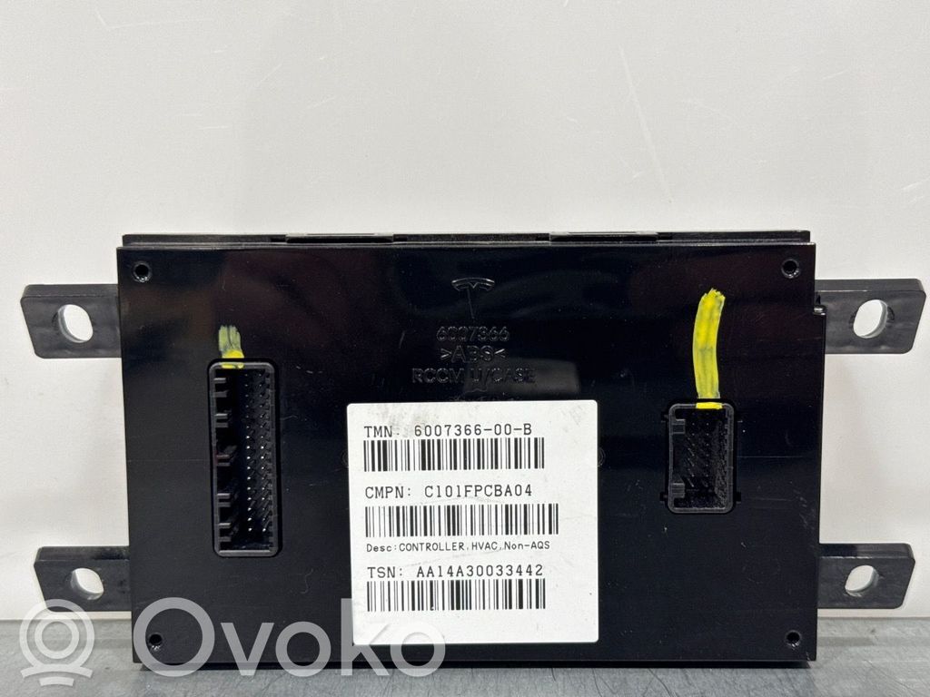 Air conditioning/heating control unit   600736600B,600736600B,600736600B,600736600B,C101FPCBA04