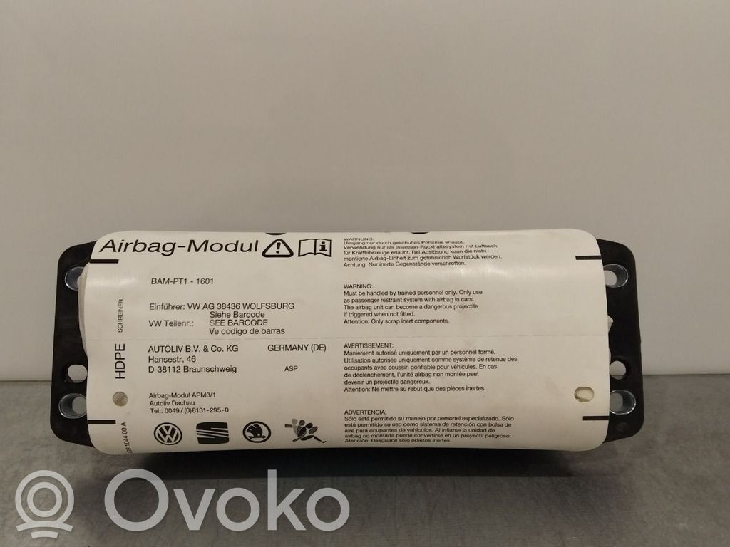 Volkswagen Golf Plus Airbag del passeggero