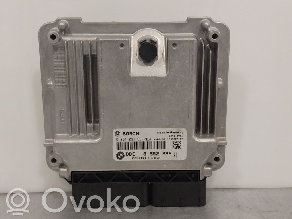BMW 5 F10 F11 Komputer / Sterownik ECU silnika 