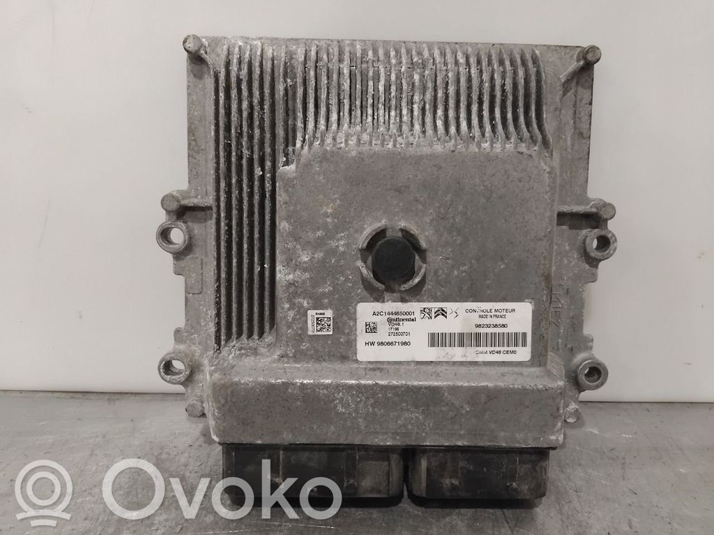 Peugeot 308 Komputer / Sterownik ECU silnika 
