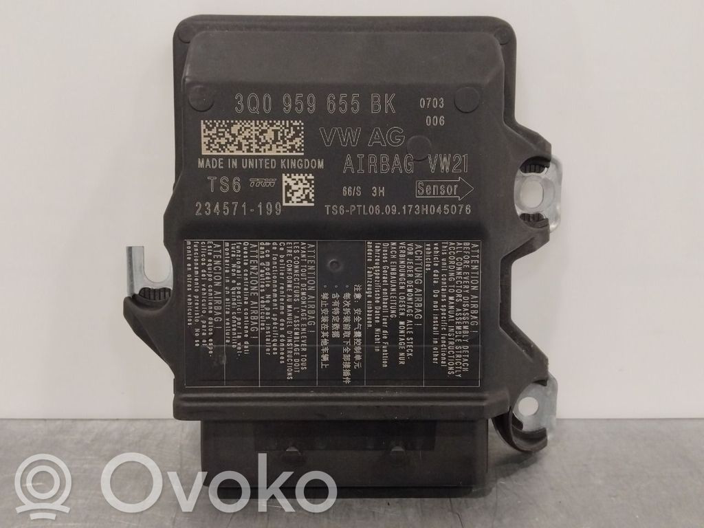 Skoda Octavia Mk3 (5E) Centralina/modulo airbag 