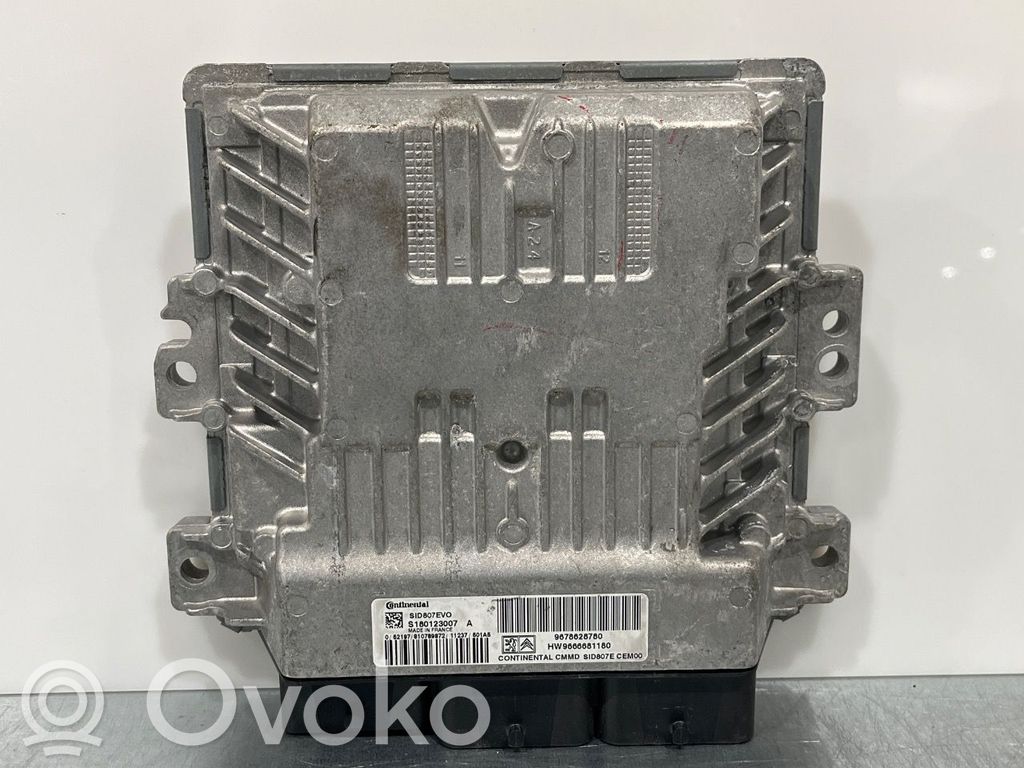 Engine control unit/module ECU   1607488880,9678628780,9678628780,1607488880,9678628780