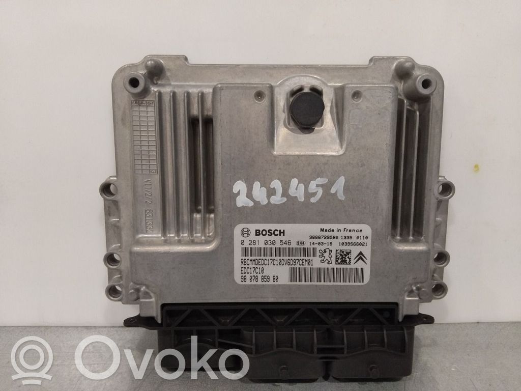 Citroen Berlingo Engine control unit/module ECU 