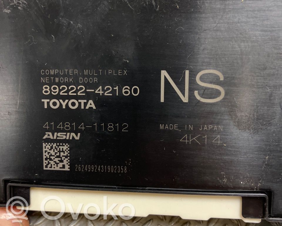 Toyota bZ4X Centralina/modulo portellone/bagagliaio