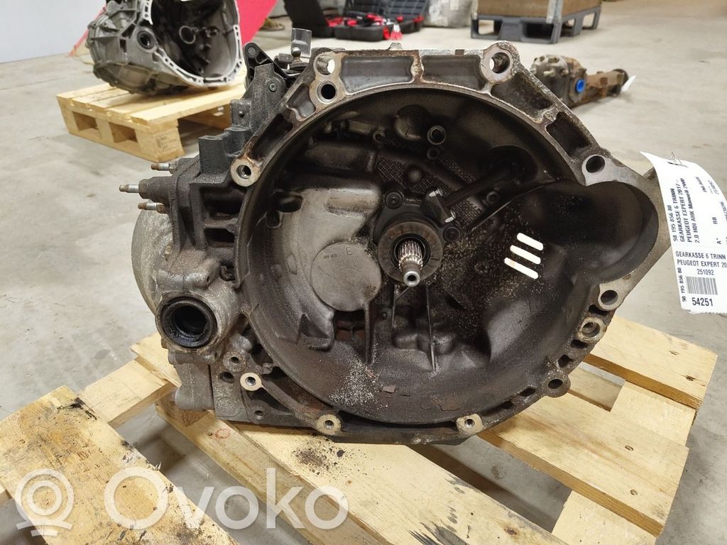 Peugeot Expert Boîte de vitesses manuelle à 6 vitesses